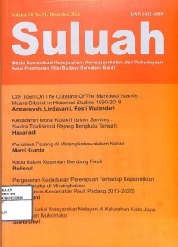 Image of Suluah Volume 24 No.01 Desember 2021