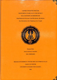 Image of Monitoring Stabilitas Candi Mendut Balai Konservasi Borobudur