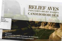 Image of Relief aves pada cerita relief avadana Candi Borobudur