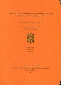 Image of Sistem dan prosedur pertanggungjawaban keuangan di Balai Konservasi Borobudur
