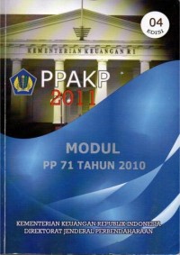 Image of Modul PP 71 tahun 2010
