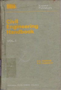 Image of Civil Engineering Handbook Vol. 1