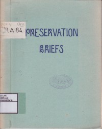 Image of Preservation Briefs