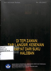 Image of Di Tepi Zaman : Tari Langsir, Kesenian Rakyat dari Suku Haloban