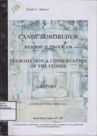 Image of Candi Borobudur Research Program Degradation & Conservation Of The Stones