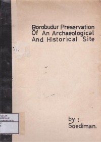 Image of Borobudur Preservation Of An Archaeological And Historical Site