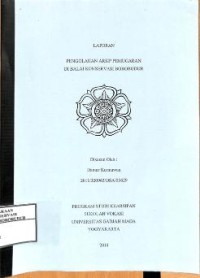 Image of Pengolahan Arsip Pemugaran di Balai Konservasi Borobudur