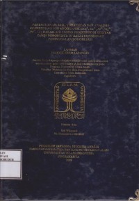 Image of Penentuan pH, DHL, Turbiditas dan Analisis Konsentrasi Ion Organik (SO42-, CA2+, Al3+, Mg 2+), FE 3+, Cl ) Dalam Air Sumur Penduduk di Sekitar Candi Borobudur di Balai Konservasi Peninggalan Borobudur)