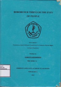 Image of Borobudur Through The Eyes Of People