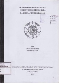 Image of Karakterisasi Fisik Bata Dari Tiga Sumber Lokasi