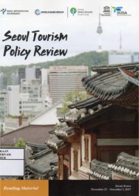 Image of Cultural heritage and sustainable tourismnt (CHST) and urban regeneration (UR) : Seoul tourism policy review