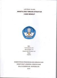 Image of Anastilosis temuan struktur candi mendut