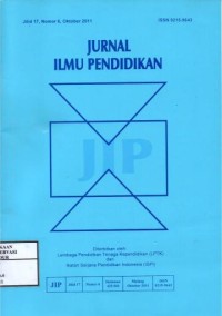 Image of Jurnal Ilmu Pendidikan Jilid 17 Nomor 6 Oktober 2011 : Supervisi pengajaran motivasi kerja kinerja guru dan prestasi belajar, Penerapan prosedur SAVI dalam pebelajaran keterampilan berbicara praktis, Model pembelajaran sains di taman kanak-kanak dengan bermain sambil belajar, Media pembelanjaran berbasis multimedia interaktif untuk meningkatkan pemahaman dasar-dasar mikrokontroler, Strateg implementasi kewirausahaan pusat sumber belajar bersama dalam meningkatkan kompetensi tenaga kependidikan, Keefektifan model pembelajaran kontektual dengan pendekatan open ended dalam aspek penalaran dan pemecahan masalah,  Pembinaan nasionalisme pemuda perbatasan melalui program pendidikan luar sekolah, Pemaknaan terhadap penyelenggaraan pendidikan dan komite sekolah, Kualifikasi intensitas diklat lingkungan motivasi dan kompetensi kepala sekolah, Kompetensi motivasi kerja dan kinerja pengawas TK-SD, Pembelajaran think-pair-share ketrampilan metakognitif dan hasil belajar kognitif siswa SMA, Model pembelajaran kimia organik terinterigasi kemampuan generik sains bagi mahasiswa calon guru kimia