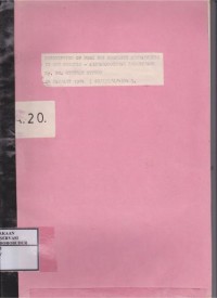 Image of Description of Work for Complete Dismantling in the Chemico - Archaeological Department