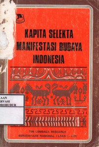 Image of Kapita Selekta manifestasi Budaya Indonesia
