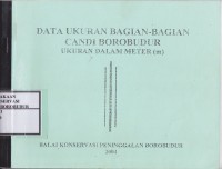 Image of Data Ukuran Bagian-Bagian Candi Borobudur Ukuran Dalam Meter (m)