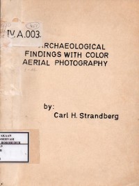 Image of Archaeological Findings With Color Aerial Photography