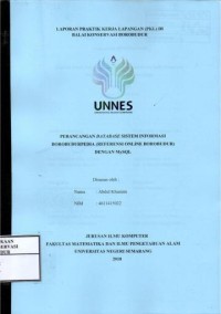 Image of Perancangan database sistem informasi boroudurpedia (Referensi online borobudur) dengan MySQL