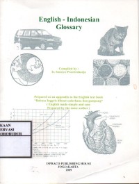 Image of English - Indonesian Glossary