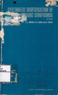 Image of Systematic Identification Of Organic Compounds