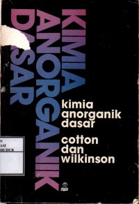 Image of Kimia Anorganik Dasar