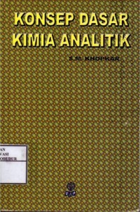 Image of Konsep dasar kimia analitik