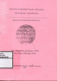 Image of Sistem Administrasi Negara Republik Indonesia