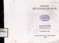 Image of Sistem Ketatanegaraan RI