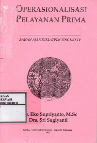 Image of Operasionalisasi Pelayanan Prima