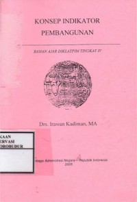 Image of Konsep Indikator Pembangunan Bahan Ajar Diklatpim Tingkat IV