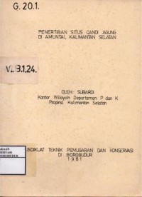 Image of Penertiban Situs Candi Agung Di Amuntai, Kalimantan Selatan