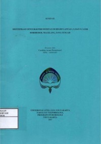 Image of Seminar identifikasi genus bakteri dominan di relief lantai 2, 5, dan 9 Candi Borobudur Magelang Jawa Tengah