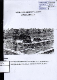 Image of Laporan studi pemintakan Candi Sambisari