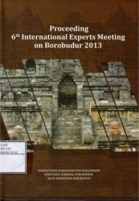 Image of Proceeding 6th international experts meeting on borobudur 2013
