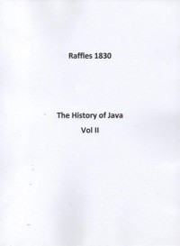 Image of The History of Java Vol.II