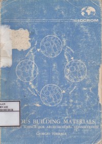 Image of Porous Building Materials - Materials Science For Architectural Conservation