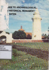 Image of A Guide To Archaeological And Historical Monument Of Banten