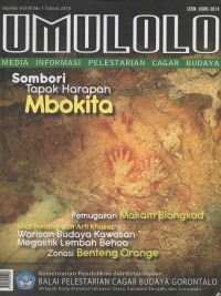 Image of UMULOLO Vol. VII No.1 Tahun 2018