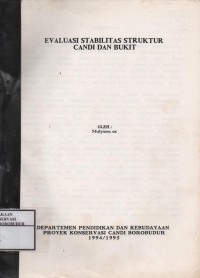 Image of Evaluasi Stabilitas Struktur Candi dan Bukit