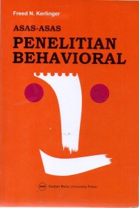 Image of Asas-asas Penelitian Behavioral