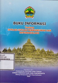 Image of Buku Informasi Tentang Istilah-Istilah Permuseuman Dan Kepurbakalaan