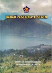 Image of Babad pasek kayu selem