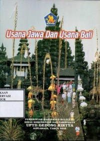 Image of Usana jawa dan usana Bali