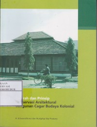Image of Sejarah dan prinsip konservasi arsitektural bangunan cagar budaya kolonial