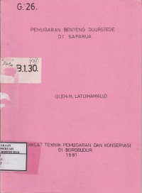 Image of Pemugaran Benteng Duurstede di Saparua Maluku