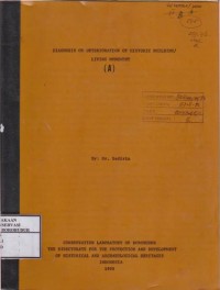 Image of Diagnosis on Deterioration of Historic Building/Living Monument (A)