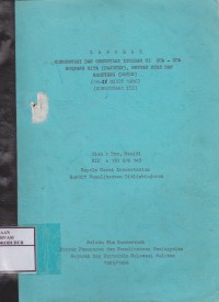 Image of Laporan Konservasi dan Observasi Lukisan di Gua-Gua Sumpang Bita (Pangkep), Pettae Kere dan Sampyang (Maros) (16-21 Maret 1986) Konservasi III