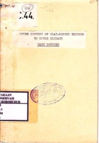 Image of Moisture Content of Clay-Bricks Exposed to Outer Climate