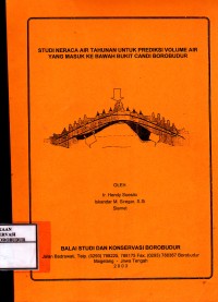 Image of Studi Neraca Air tahunan untuk Prediksi Volume Air Yang Masuk ke Bawah Bukit Candi Borobudur