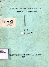 Image of Studi Kelayakan Gereja Blenduk Emanuel di Semarang